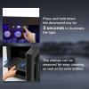 image2025 Upgrade 18L Beverage Refrigerator Wine Cooler 24 Cans Mini Fridge 06CuFt Countertop Drink Cooler Small Fridge with Adjustable Electronic Temperature Control LED Lgiht for Home Dorm Office20 Cans
