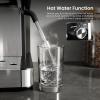 imageKismile 15 Bar Espresso Machines with Grinder Professional Espresso Maker with Removable Water Tank Milk Frother Steam Wand for LatteampampCappuccinoHot Water Function for Home Black15 Bar