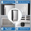 imageKismile Commercial Builtin Ice Maker Machine80LbsDayReversible DoorUndercounter Ice Cube Maker with 24H TimerSelfCleaning Function for HomeOfficeBlack80Lbs24H