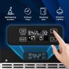 imageKismile Commercial Builtin Ice Maker Machine80LbsDayReversible DoorUndercounter Ice Cube Maker with 24H TimerSelfCleaning Function for HomeOfficeBlack80Lbs24H