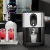 imageKismile Countertop Nugget Ice Maker 20DN 50LBSDay Output SelfCleaning Soft Chewable PebblePellet Ice with OneClick Operation for HomeSilver