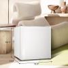 imageKismile Mini Fridge with Freezer 16 Cuft Mini Refrigerators with Removable Shelves Adjustable Thermostat Reversible Single Door Small Refrigerator for BedroomOfficeHome White