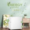 imageKismile Mini Fridge with Freezer 16 Cuft Mini Refrigerators with Removable Shelves Adjustable Thermostat Reversible Single Door Small Refrigerator for BedroomOfficeHome White