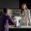 imageKismile Nugget Ice Makers Countertop Portable Sonic Ice Machine with SelfCleaningOneClick Operation for HomeOfficeSilverSilver