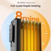 imageKismile Radiator Heater1500W Electric Portable Space Oil Filled Heater with LCD Display4 ModesRemote ControlOverheat ampamp TipOver ProtectionDigital Thermostat24H Timer for Indoor Use Black