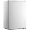 imageKismile Small Freezer Upright 30 Cuft Mini Freezer with Adjustable Thermostat Removable Shelves Reversible Single Door Stand Up Freezer for BedroomHomeDormsApartment Stainless SteelWhite