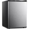 imageKismile Small Freezer Upright 30 Cuft Mini Freezer with Adjustable Thermostat Removable Shelves Reversible Single Door Stand Up Freezer for BedroomHomeDormsApartment Stainless SteelStainless Steel