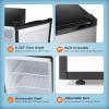 imageKismile Small Freezer Upright 30 Cuft Mini Freezer with Adjustable Thermostat Removable Shelves Reversible Single Door Stand Up Freezer for BedroomHomeDormsApartment Stainless SteelStainless Steel