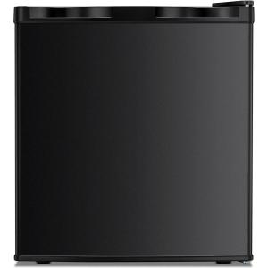 imageKismile Small Freezer Upright 30 Cuft Mini Freezer with Adjustable Thermostat Removable Shelves Reversible Single Door Stand Up Freezer for BedroomHomeDormsApartment Stainless SteelBlack