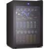 imageKismile 13 Cuft Beverage Refrigerator and Cooler12 Bottle 48 Can Mini Fridge Glass Door Digital Temperature Display for Soda Beer or Wine Small Drink Dispenser Cooler for Home Office BarBlack