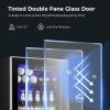 imageKismile 13 Cuft Beverage Refrigerator and Cooler12 Bottle 48 Can Mini Fridge Glass Door Digital Temperature Display for Soda Beer or Wine Small Drink Dispenser Cooler for Home Office BarBlack