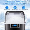 imageKismile Nugget Ice Maker CountertopPortable Compact Ice Maker Machine with SelfCleaning Function44Lbs24Hfor HomeKitchenOfficeBar