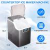 imageKismile Nugget Ice Maker CountertopPortable Compact Ice Maker Machine with SelfCleaning Function44Lbs24Hfor HomeKitchenOfficeBar