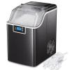 imageKismile Nugget Ice Maker CountertopPortable Compact Ice Maker Machine with SelfCleaning Function44Lbs24Hfor HomeKitchenOfficeBar