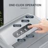 imageKismile Ice Makers Countertop with Carry Handle26LbsDay9 Cubes in 6 MinsSelfCleaning Ice Maker Machine for HomeGrey