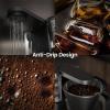 imageKismile 8 Cup Drip Coffee Maker Machine 3s Instant Heat 197205 Removable Water Tank Adjustable Flow Control Pour Over Coffee Brew with Deep Cold Brew ampamp Keep Warm 40 Min Easy to CleanBlack