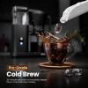 imageKismile 8 Cup Drip Coffee Maker Machine 3s Instant Heat 197205 Removable Water Tank Adjustable Flow Control Pour Over Coffee Brew with Deep Cold Brew ampamp Keep Warm 40 Min Easy to CleanBlack