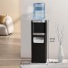imageKismile Water Cooler Dispenser with Ice Maker for 3 or 5 Gallon Bottles 33Lbs Daily Ice Making Child Safety Lock and EnergySaving Design for Home and Office Black