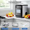 imageKismile Nugget Ice Maker Countertop Ice44LBS24H10 Mins Fast Ice Making18L Front PullOut Water TankSelfCleaning Perfect for Home KitchenampampRVampampCampingampampOfficeBlack