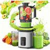imageKismile Cold Press Juicer Machine with 5 Modes ABS Housing ampamp HD Display 45quot Wide Feed Chute Slow Juicer for Fruits ampamp Vegetables Quiet Masticating Juicer Press Easy to Clean High Juice YieldTouch