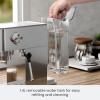 imageKismile Espresso Machines with Milk Frother Professional Espresso Coffee Machines with Removable Water Tank Cappuccino amp Latte Machine with Steam Frother for HomeStainless Steel