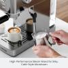 imageKismile Espresso Machines with Milk Frother Professional Espresso Coffee Machines with Removable Water Tank Cappuccino amp Latte Machine with Steam Frother for HomeStainless Steel