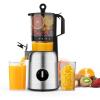 imageKismile 300W Cold Press Juicer 54 Wide Feed Chute Slow Masticating Juicer Machines Vegetable and Fruit Electric Juicers Juice Maker with Reverse Function Stainless Steel Juicer Easy to Clean