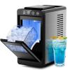imageKismile Ice Makers Countertop26lbs in 24Hrs Portable Ice Maker Machine with SelfCleaning FunctionSelectable Ice Size amp Internal Lighting Desigh for HomeKitchenBar26lbs24H