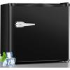 imageKismile Compact Upright Mini Freezer 12Cuft Red Design with Handle amp Shelves 3 Adjustable Thermostat Quiet Operation for Home amp OfficeBlack